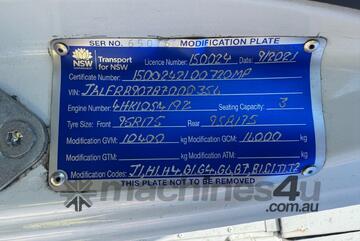 2012 Isuzu FH FRR 500 104/205 X-Long (4x2) Tilt Tray