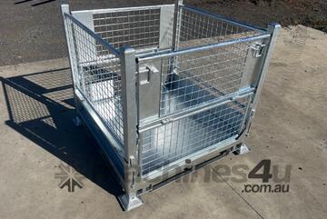 Galvanised Stackable Steel Transport / Storage Cage