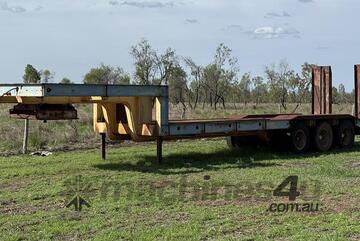 HOMEMADE LOW LOADER TRAILER