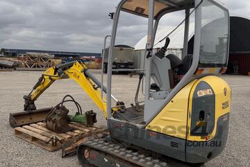 2014 Wacker Neuson 1404 Rubber Tracked Hydraulic Excavator