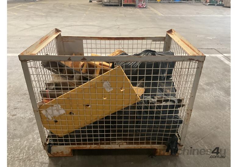 Cage Of Assorted Excavator Bucket Teeth