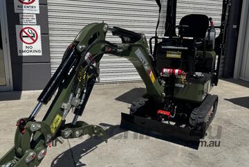 Mini Excavator 1.4 T HAIHONG CTX 8012 Pro PLUS Package Deal with 2 SPEED TRACKING!