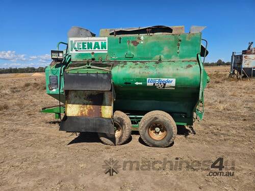1996 KEENAN EASI FEEDER 100 FEED MIXER