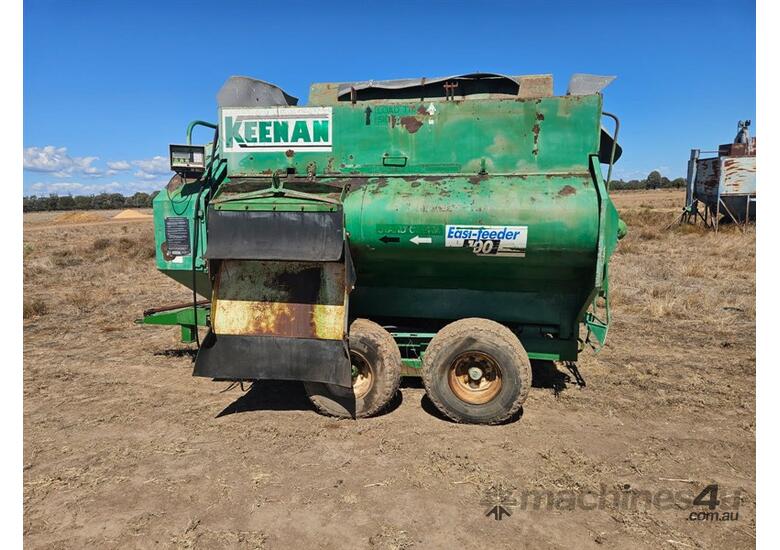 1996 KEENAN EASI FEEDER 100 FEED MIXER