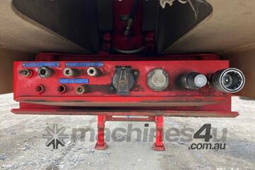 2021 Tefco Triaxle Tri Axle Tipping A Trailer