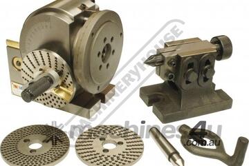 Vertex Dividing Head - Semi Universal BS-0 100mm Centre Height Suits 130mm 3-Jaw Chuck
