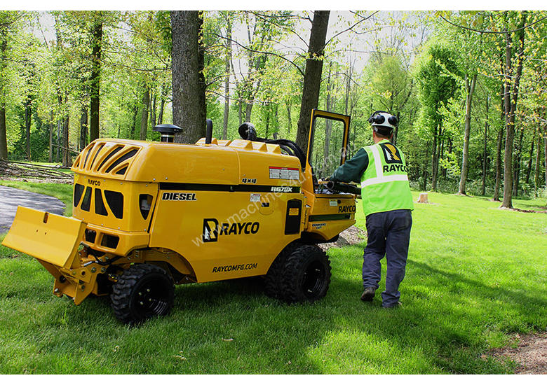 caption 2019 Rayco RG70X Diesel Stump Grinder