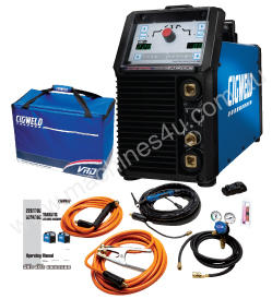 caption CIGWELD TRANSTIG 220 AC/DC TIG PLANT