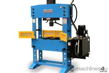 110Ton Fixed & Sliding Head Industrial Shop Press - 900mm Frame Width