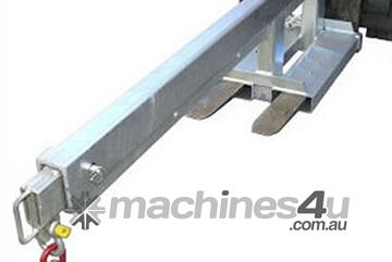 ACTIVE FORKLIFTS - Forklift Jibs 2.5 Ton Extents to 3.5m Sydney Stock