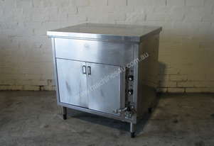 Compact Stainless Steel Bain Marie Hot Cupboard