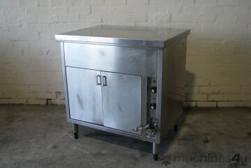 Compact Stainless Steel Bain Marie Hot Cupboard