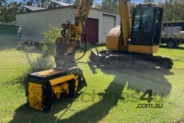 Australian Made Fixed Flail Forestry Mulcher 8-12 T Excavator