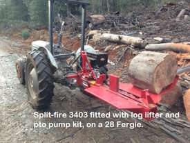 Tractor/hydraulic powered log splitter with lifter - picture1' - Click to enlarge