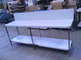 Aussie made stainless steel bench 2340x600 w/300SB - picture0' - Click to enlarge