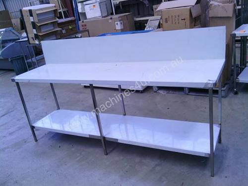 Aussie made stainless steel bench 2340x600 w/300SB