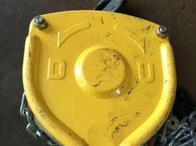 Chain Hoist 1.5 ton x 6 meter drop lifting Block and Tackle Tuffy - picture2' - Click to enlarge