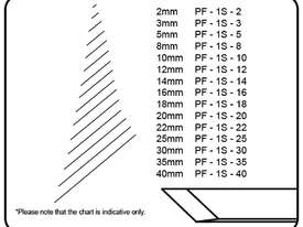Pfeil Double Bevel Straight Skew - 35mm - #1S - picture1' - Click to enlarge