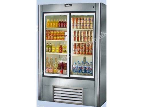 Glass 2 Door Drinks Refrigerator (Sliding Doors)