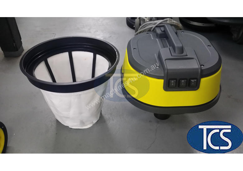 caption TCS Commercial Industrial 90L Wet & Dry Vacuum Cleaner 3 x 1000W Ametek Motors