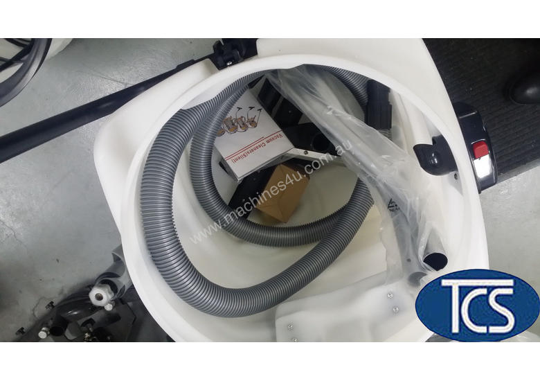 caption TCS Commercial Industrial 90L Wet & Dry Vacuum Cleaner 3 x 1000W Ametek Motors