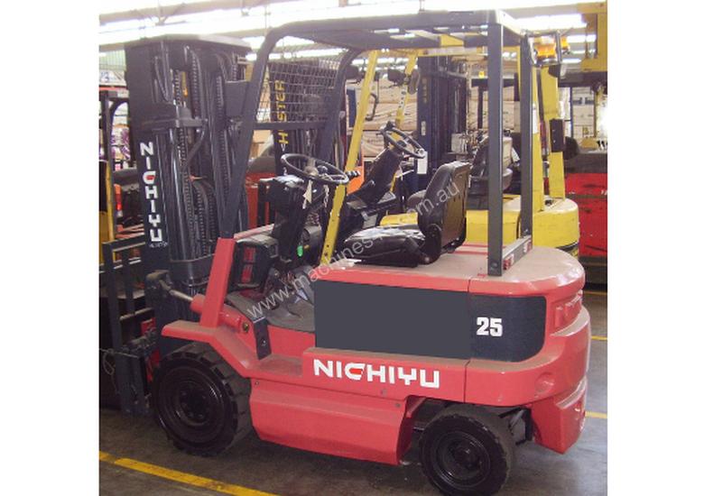 caption 2.5T Nichiyu (4.3m Lift) Fire.Retardant, 48V Elec. EUG50B Forklift
