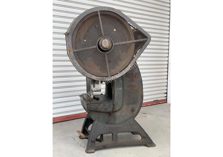 caption Used C frame METAL PRESS 30 TON John Heine 203A