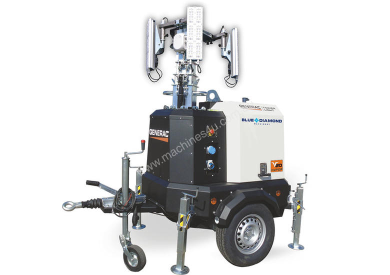 caption Generac Lighting Tower - V20 Hyper