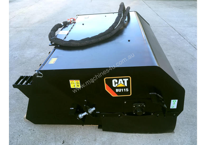 Used 2014 Caterpillar Cat BU115 utility broom Skid Steer Broom in , Listed on Machines4u