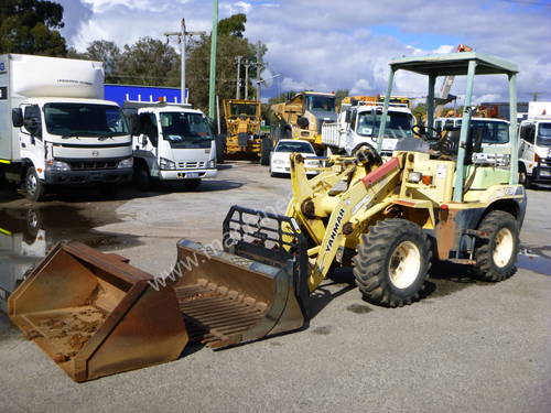 2007 Yanmar V3-5B Wheel Loader with Three Attachments (GA1048)