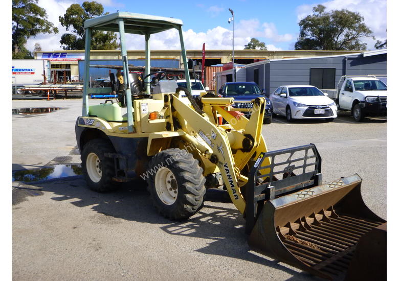 Used 2002 Yanmar 2007 Yanmar V35B Wheel Loader with Three Attachments
