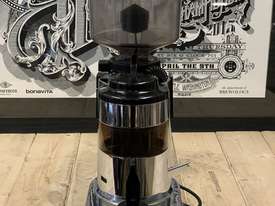 GINO ROSSI RR45 AUTOMATIC CHROME ESPRESSO COFFEE GRINDER - picture0' - Click to enlarge