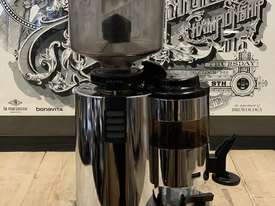 GINO ROSSI RR45 AUTOMATIC CHROME ESPRESSO COFFEE GRINDER - picture2' - Click to enlarge