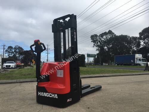 1 Ton Electric Stacker With Double Pallet For Sale 