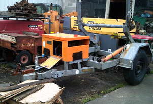 1ton self loading cable drum trailer ,