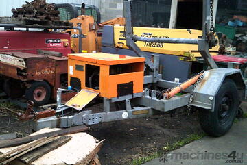 1ton self loading cable drum trailer ,