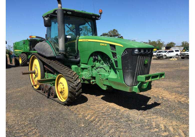caption John Deere 8345RT Tracked Tractor