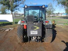 New Holland T4020 Tractor with Front Broom - picture1' - Click to enlarge
