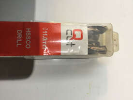 Q Cut Jobber Drill Bit 11mm HSSCO Drill 5 Pack  - picture2' - Click to enlarge