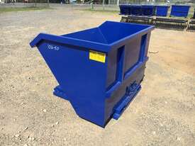 Unused 2019 1.5 Cubic Yard Forkliftable Dumping Hopper - picture2' - Click to enlarge