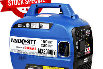 MACFARLANE - 2kW Maxwatt Digital Inverter Generator