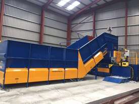 PAM TR100 Two Ram Horizontal Baler | Bale plastic buckets, film, cans, PET & HDPE - picture2' - Click to enlarge