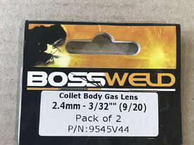 Bossweld Collet Body TIG Gas Lens 2.4mm – 3/32? (9/20 TIG Torch) 9545V44 - Pack of 2 - picture2' - Click to enlarge