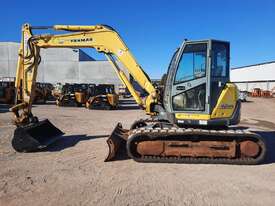 YANMAR SV100 10T EXCAVATOR WITH RUBBER TRACKS AND 4860 HOURS - picture0' - Click to enlarge