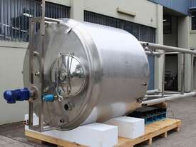 Stainless Steel Jacketed Mixing Tank - picture0' - Click to enlarge