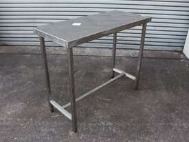 Stainless Steel Table. - picture0' - Click to enlarge