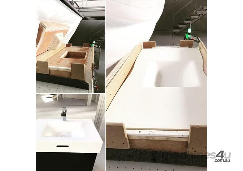 caption Thermoforming Oven + Vacuum Press ROCO Standard by Ribex