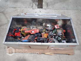 TOOL BOX COMPRISING OF ASSORTED BATTERY & ELECTRIC TOOLS - picture0' - Click to enlarge