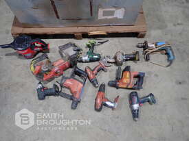 TOOL BOX COMPRISING OF ASSORTED BATTERY & ELECTRIC TOOLS - picture2' - Click to enlarge