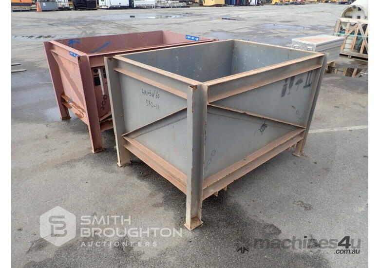 Used 2 X STEEL CRATES Crate Washer in , Listed on Machines4u